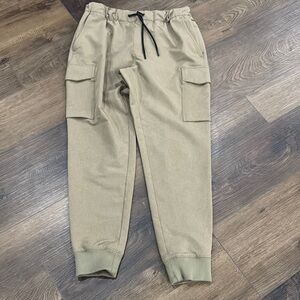 Old Navy Men's Khaki Cargo Jogger Pants